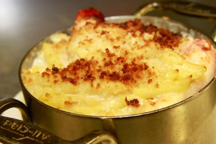 Table 10 lobster mac n cheese